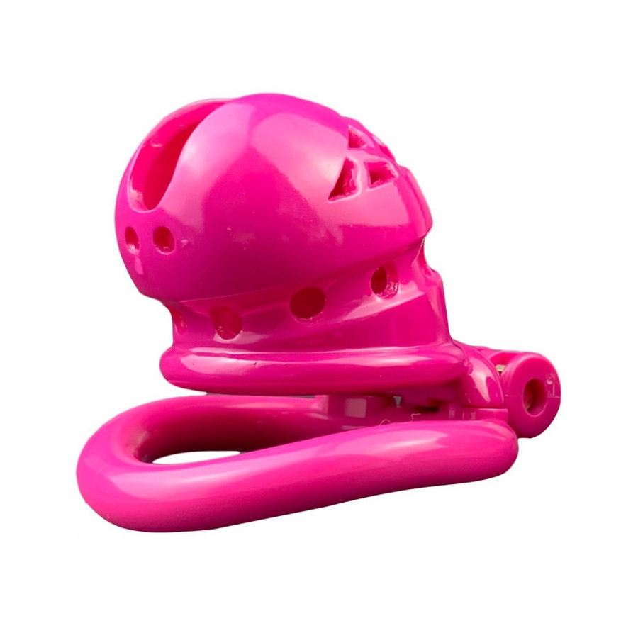 Cage de chasteté Sex Slave M 6.5 x 3.5cm Rose