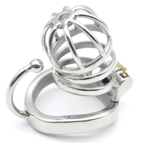 Cage de chasteté en métal Hooky 7.5 x 3.3cm