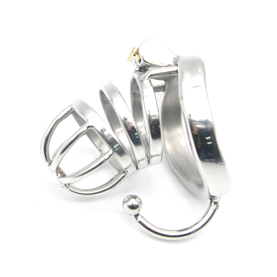 Cage de chasteté en métal Hooky 7.5 x 3.3cm