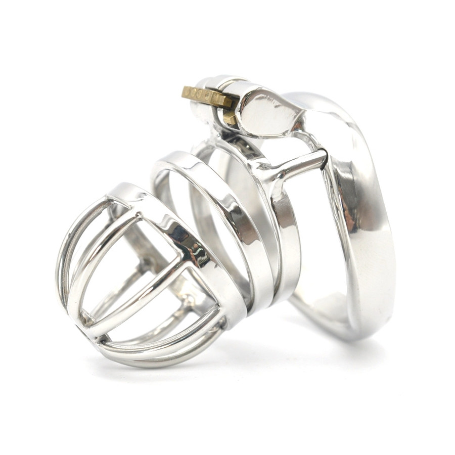 Cage de chasteté en métal Benty 7.5 x 3.3cm