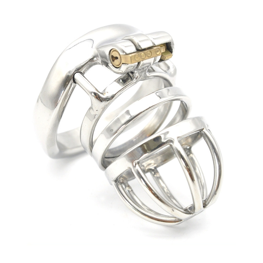 Cage de chasteté en métal Benty 7.5 x 3.3cm