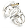 Cage de chasteté en métal Benty 7.5 x 3.3cm