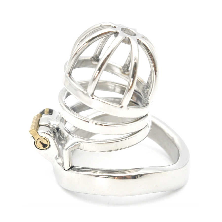 Cage de chasteté en métal Benty 7.5 x 3.3cm