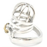 Cage de chasteté en métal Benty 7.5 x 3.3cm