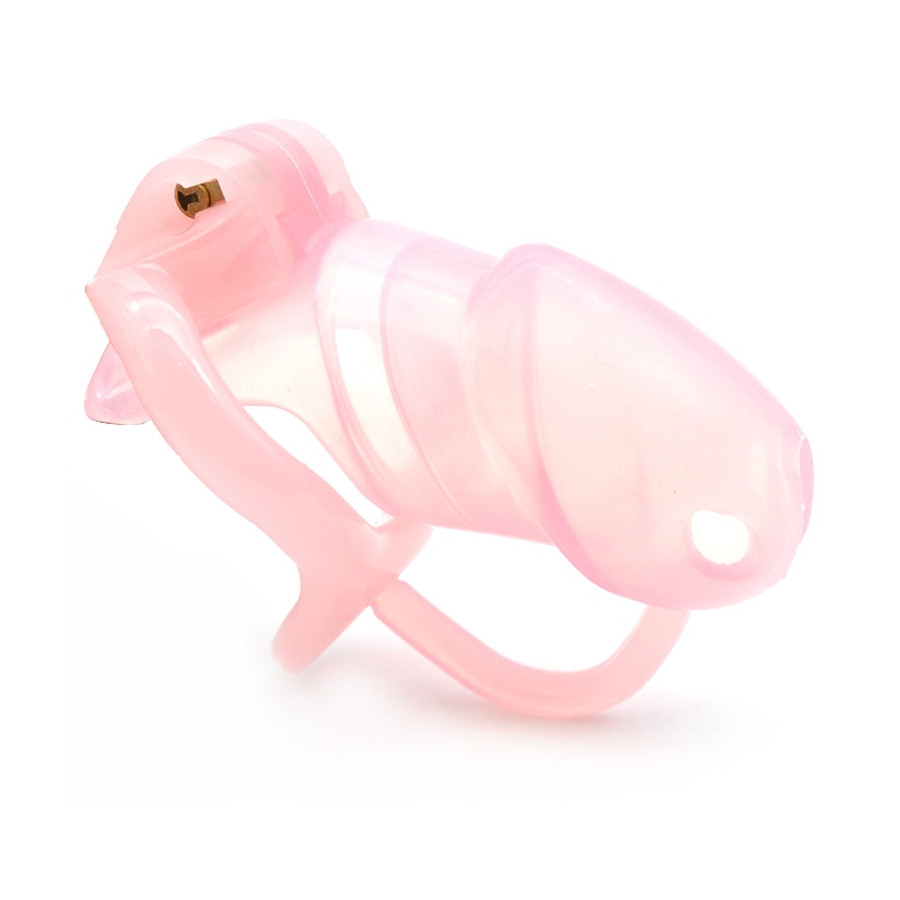Cage de chasteté Karty 9 x 3.1cm Rose