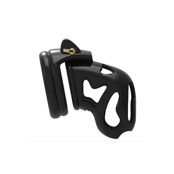 Cage de chasteté Ghost 10 x 3cm Noire
