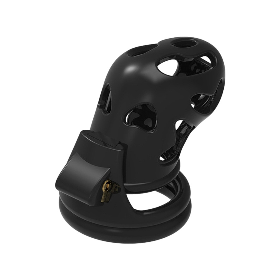 Cage de chasteté Ghost 10 x 3cm Noire
