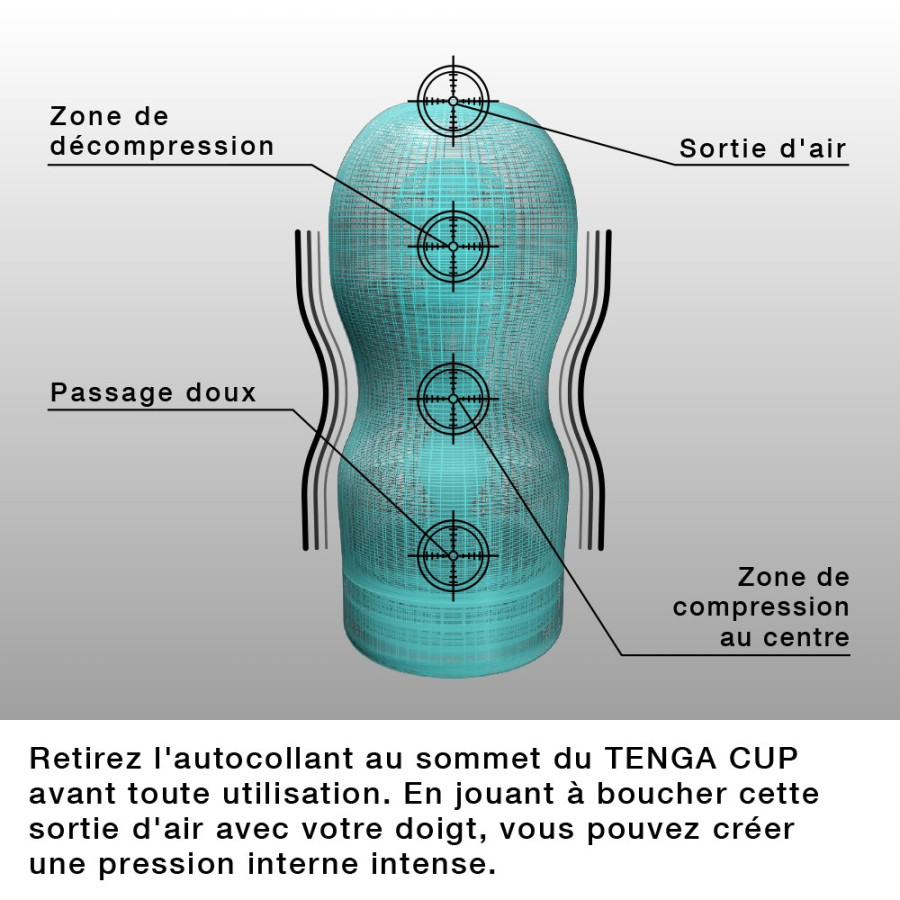 Tenga Original Vacuum Cup by Keith Haring