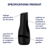 Masturbateur Satisfyer Men Classic Noir