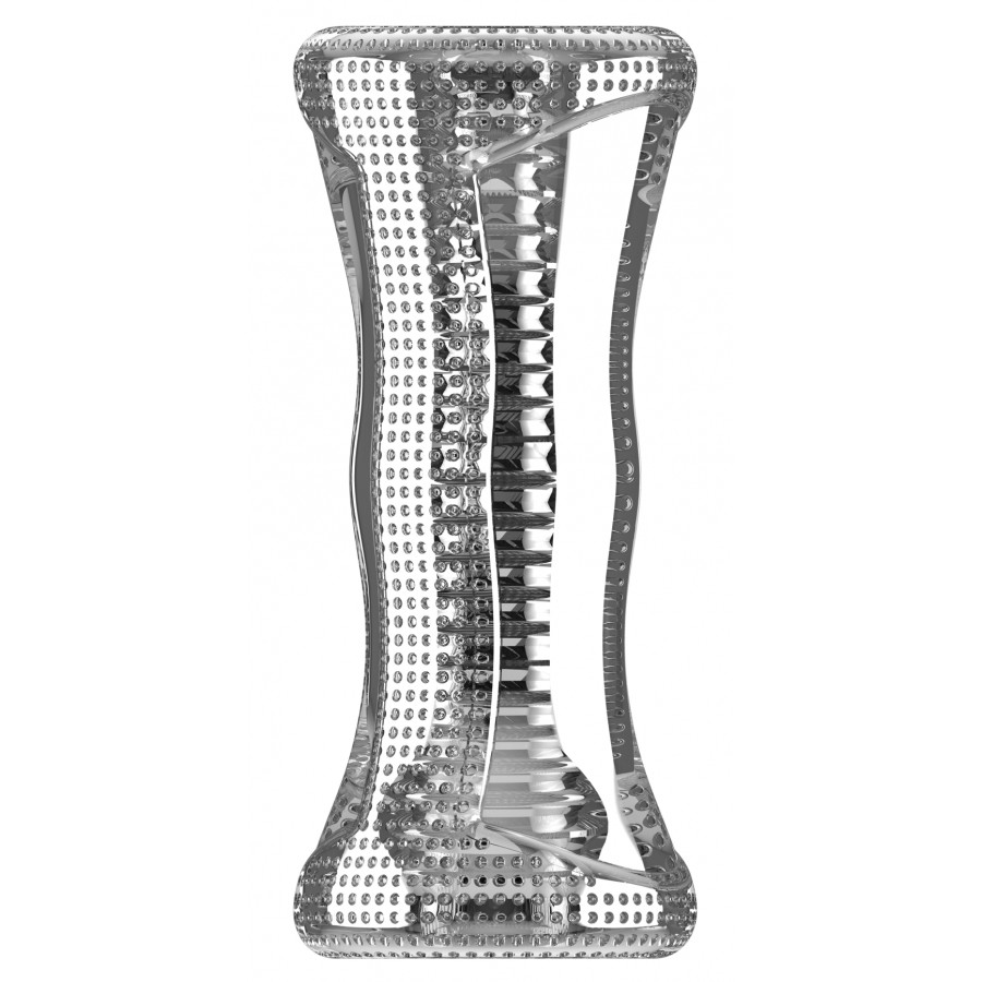 Masturbateur transparent SONO N°23 - 15cm Masturbateur transparent SONO N°23 - 15cm