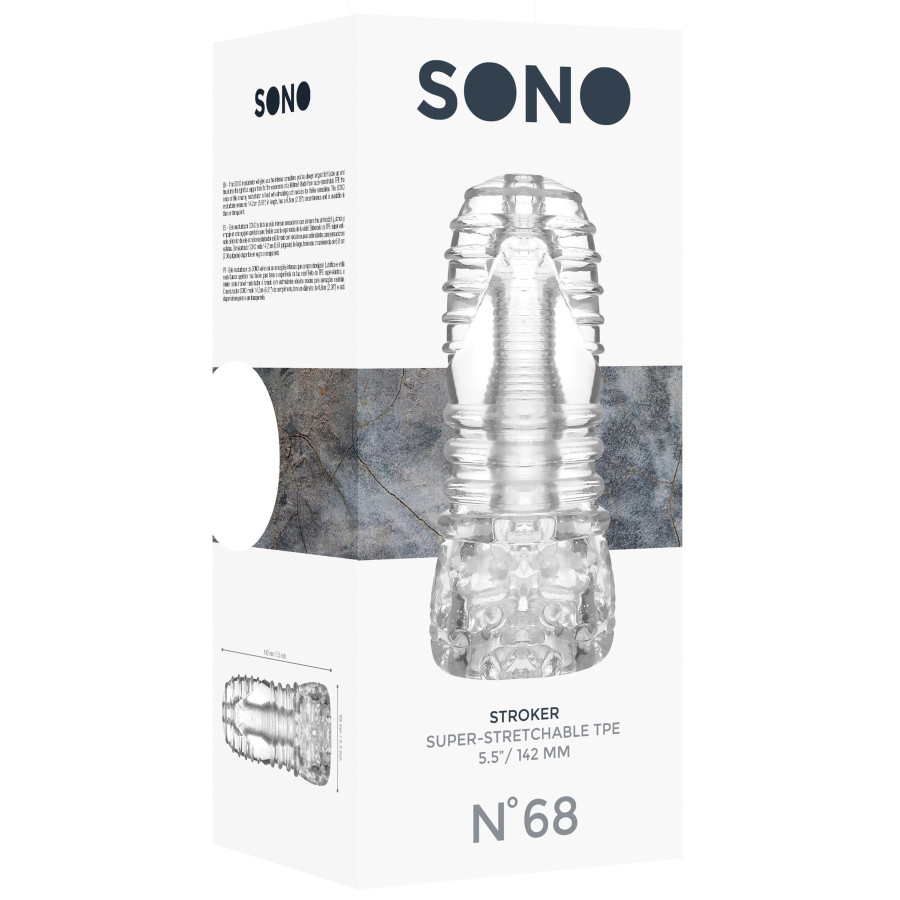 Masturbateur Super Stretch Sono N°68 Transparent