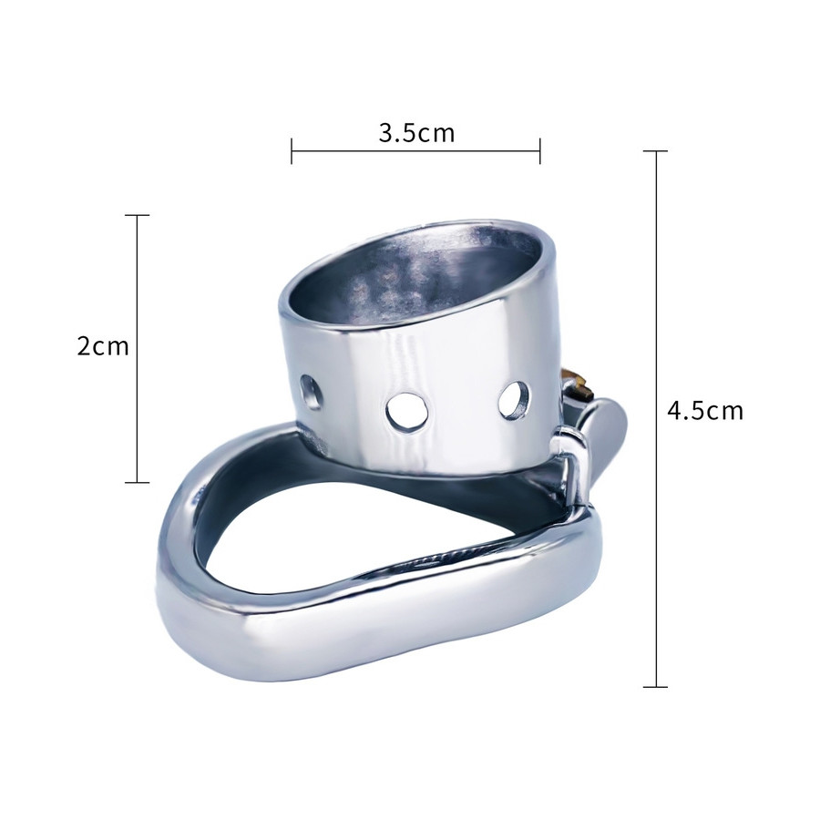 Cylindre de contrainte pour pénis Cylia 5 x 3.4cm