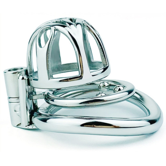 Cage de chasteté en métal Trig Cage 4 x 3.5cm