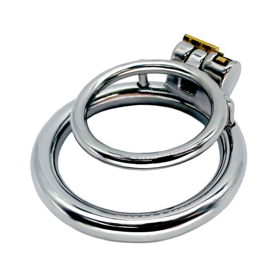 Double Anneau pénien en métal Duo Rings 37mm