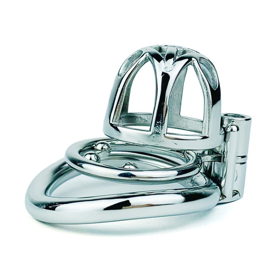 Cage de chasteté en métal Trig Cage 4 x 3.5cm