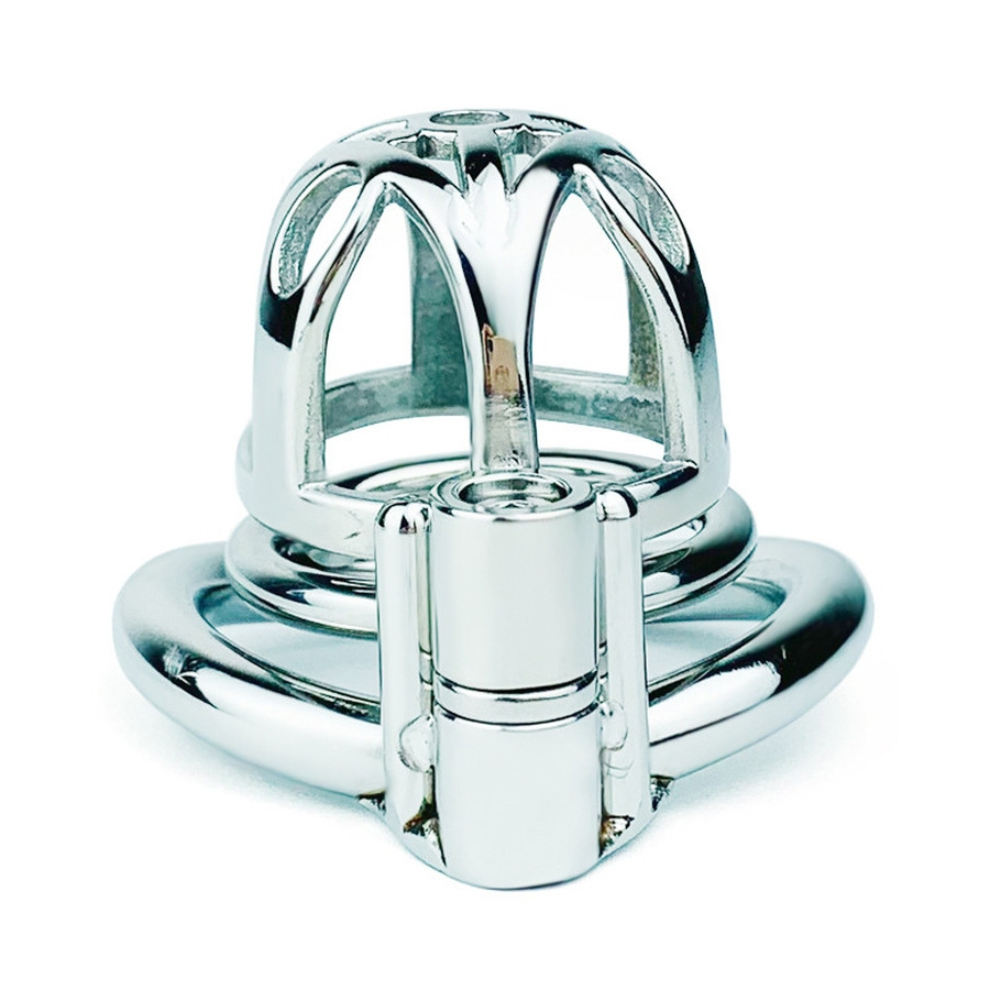 Cage de chasteté en métal Trig Cage 4 x 3.5cm