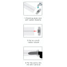 Pompe automatique pour pénis avec écran LCD 20 x 6cm