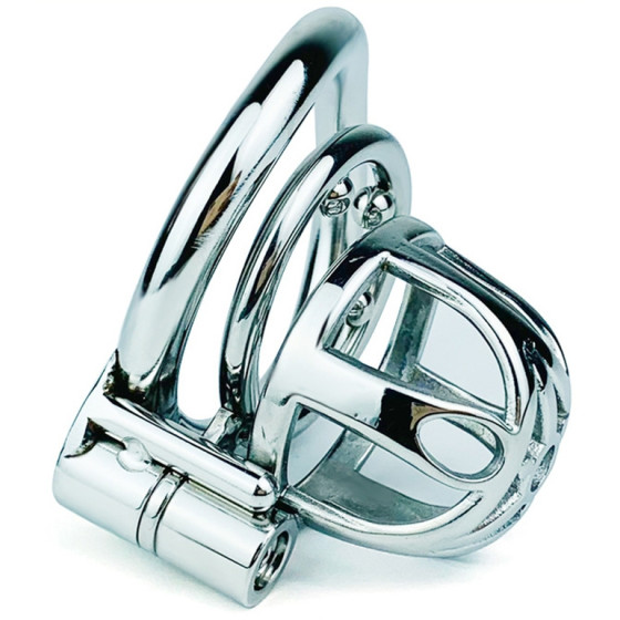 Cage de chasteté en métal Trig Cage 4 x 3.5cm