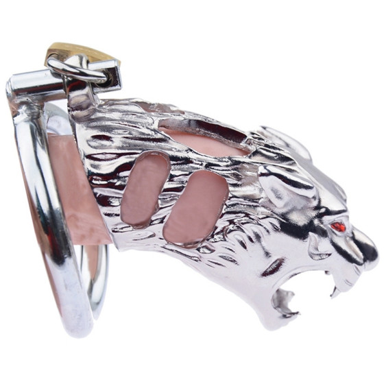 Cage de chasteté en métal Panthera 9 x 3.4cm