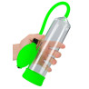 Pompe à pénis phosphorescente Glow Pump 20 x 5.5cm
