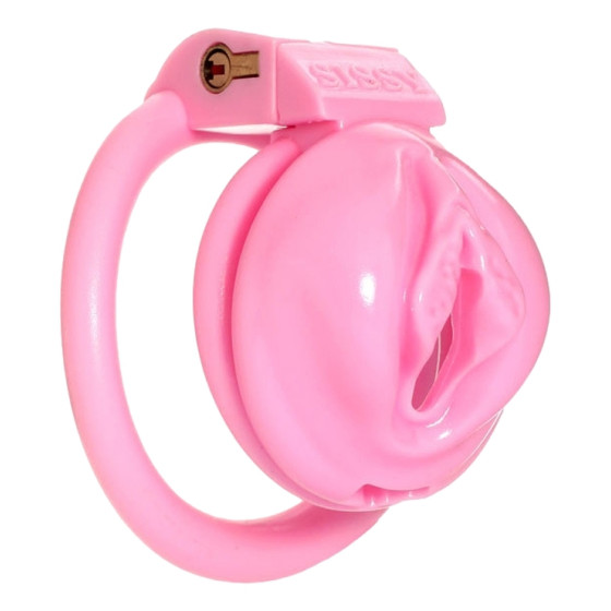 Cage de chasteté SISSY 4 x 3.7cm Rose