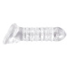Etui pénien RIBBED Renegade Transparent 16 x 4 cm