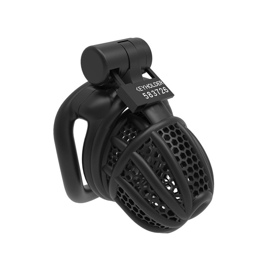 Cage de chasteté Combia 6.5 x 3.3cm Noir