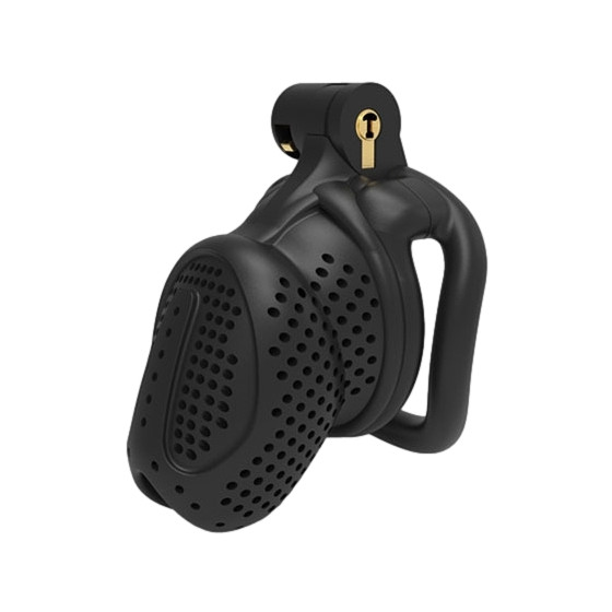 Cage de chasteté Timea 7.5 x 3cm Noir