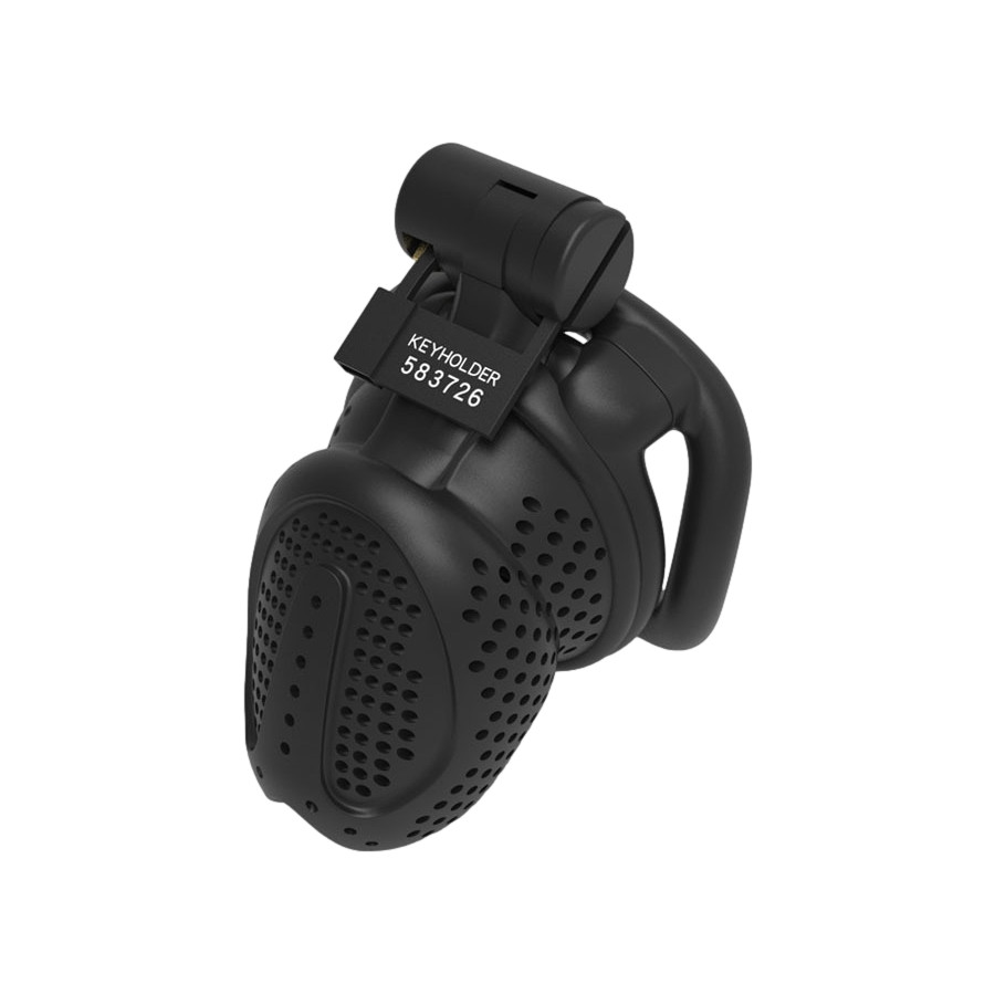 Cage de chasteté Timea 7.5 x 3cm Noir
