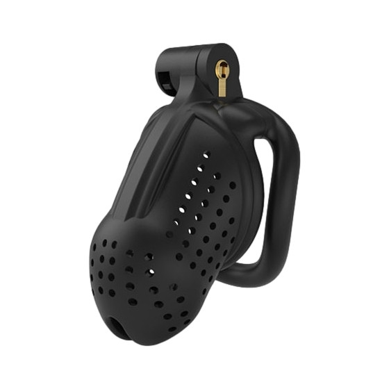 Cage de chasteté Dottia 8.5 x 3.5cm Noir