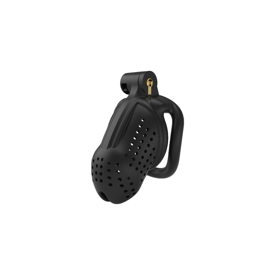 Cage de chasteté Dottia 8.5 x 3.5cm Noir