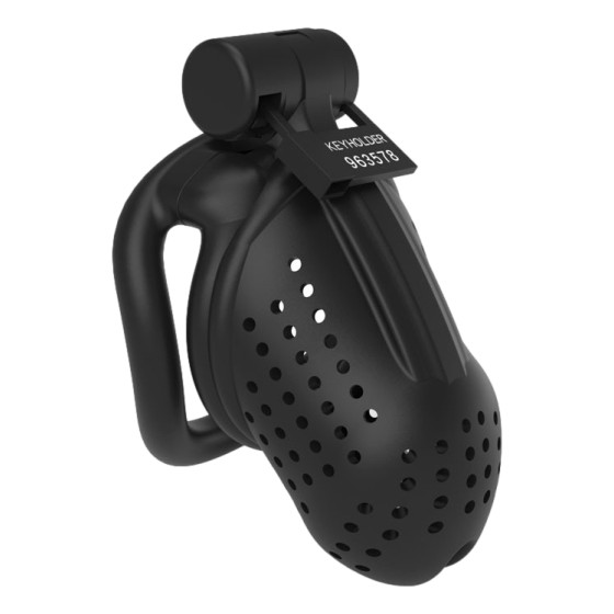 Cage de chasteté Dottia 8.5 x 3.5cm Noir