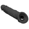 Gaine de pénis Realrock Curve 17 x 4.5cm Noire