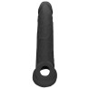 Gaine de pénis Realrock 17 x 4.5cm Noire