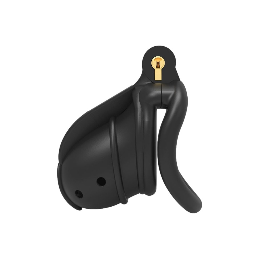 Cage de chasteté Stegria 7 x 3.5cm Noir