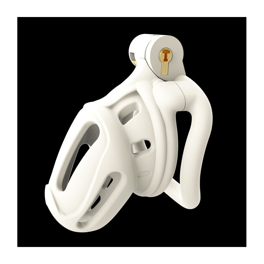 Cage de chasteté Armoria 8 x 3.6cm Blanc