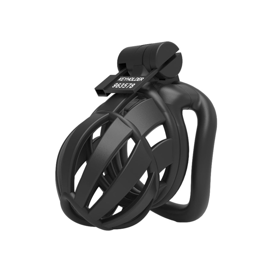 Cage de chasteté Biglea 6.5 x 3.6cm Noir