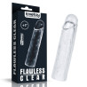 Gaine de pénis Flawless 15 x 4cm Transparente