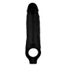 Gaine de pénis Mighty 15 x 4.5cm Noire