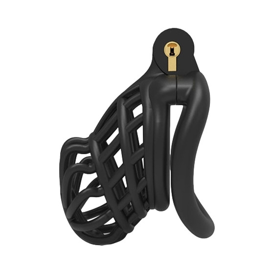 Cage de chasteté Keima 7.5 x 3.6cm Noir