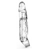 Gaine de pénis transparente Get Real L 16 x 3.5cm