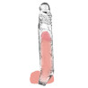 Gaine de pénis transparente Get Real XL 20 x 4cm