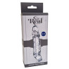 Gaine de pénis transparente Get Real M 13 x 3cm