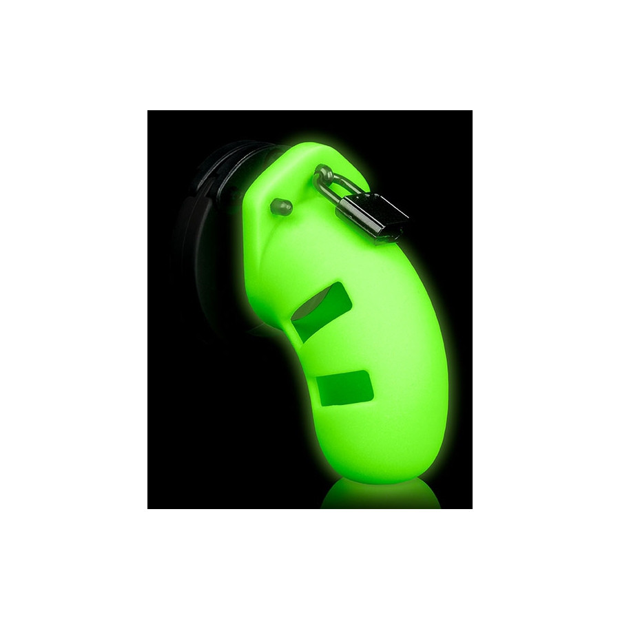 Cage de chasteté phosphorescente Glow Cage 9.5 x 3.5cm