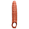 Gaine de pénis Prolong 22 x 5cm Marron