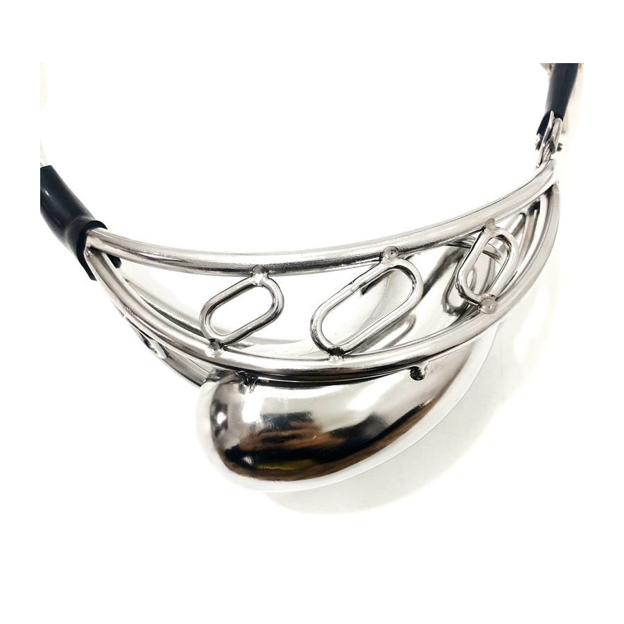 Cage de chasteté Métal Halfy 10 x 3.2cm