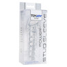 Gaine de pénis Stud Sleeve 15 x 4.2cm Transparente