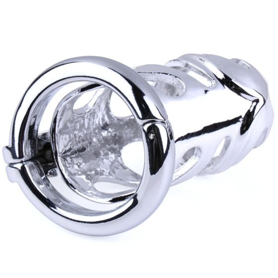 Cage de chasteté en métal Lock Love 9 x 3.5cm
