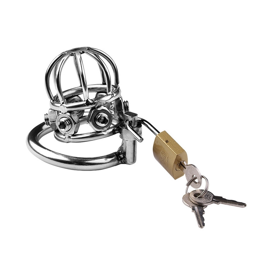 Cage de chasteté en métal Spike Cock 6 x 3.2cm