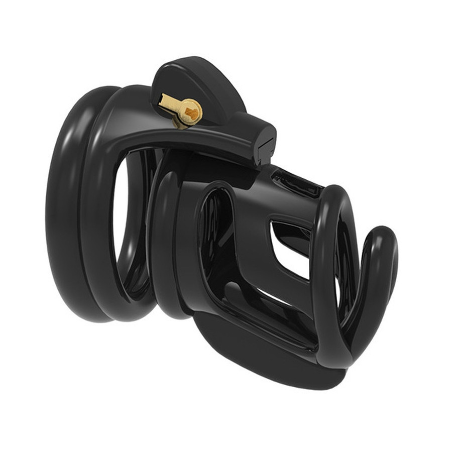 Cage de chasteté Gest Lock 7.5 x 3cm Noire
